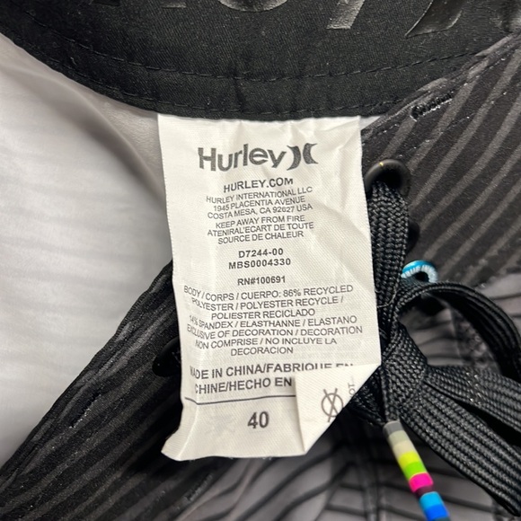 💥3/$30💥NWT Hurley Men’s Phantom USA Olympic Team Fashion Board Short - Size 40 - Picture 13 of 13